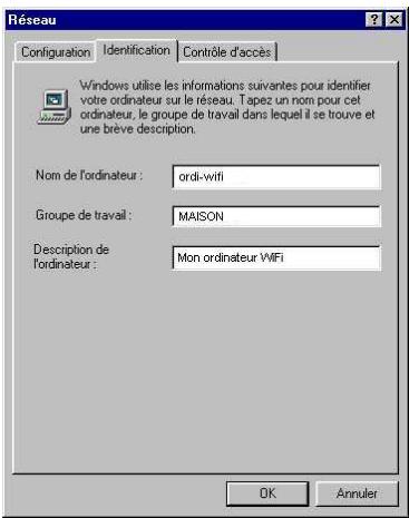 HERCULES HWGUSB2-54V2-AP - Windows Me : Modifier le nom d'un groupe de travail - 1