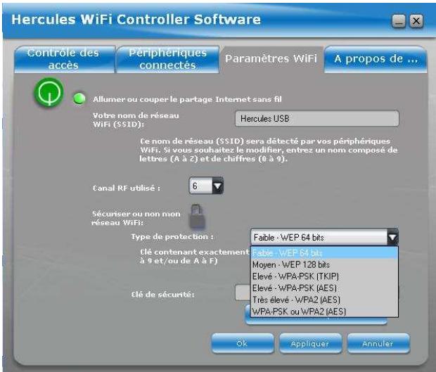 HERCULES HWGUSB2-54V2-AP - COMMENT CONTROLLER LES ACCÉS À MON RÉSEAU WIFI? - 6