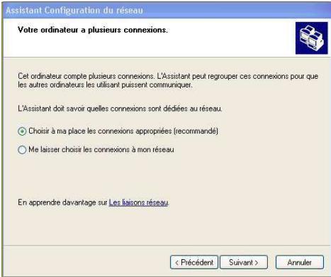 HERCULES HWGUSB2-54V2-AP - Sur les ordinateurs qui vont utiliser en WiFi la connexion Internet partagée : - 2