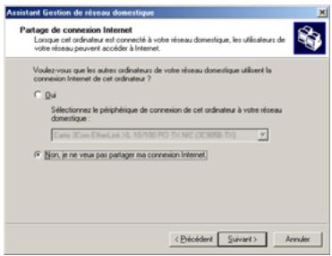HERCULES HWNAP-300 - Windows Me: Utiliser l'Assistant Gestion de réseau domestique dans un réseau de type Infrastructure - 7