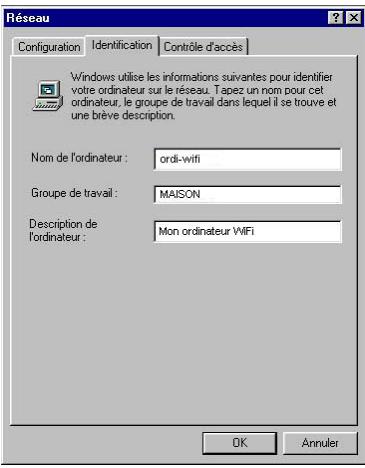 HERCULES HWNP-300 - Windows Me : Modifier le nom d'un groupe de travail - 1