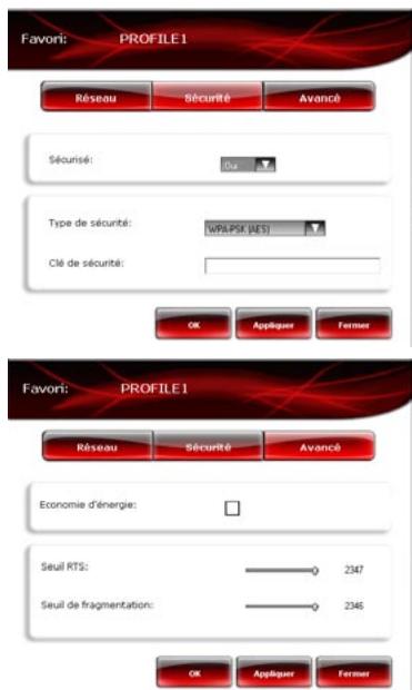 HERCULES HWNP-300 - Fenetre Voir / Modifier les favorsis - 2