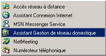 HERCULES HWNP-300 - Windows Me : Utiliser l'Assistant Gestion de réseau domestique dans un réseau de type Ad hoc - 2