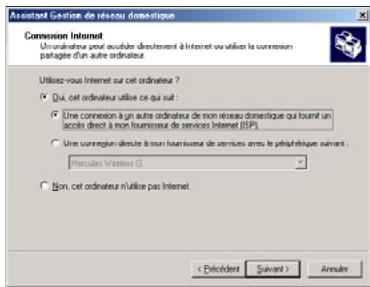 HERCULES HWNP-300 - Windows Me : Utiliser l'Assistant Gestion de réseau domestique dans un réseau de type Ad hoc - 3