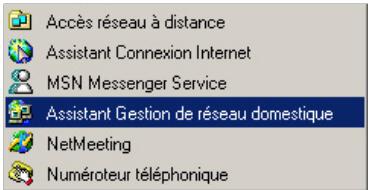 HERCULES HWNP-300 - Windows Me : Utiliser l'Assistant Gestion de réseau domestique dans un réseau de type Infrastructure - 1