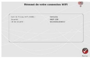 HERCULES HWNR-300 - Si vous choisissez le type de sécurité « MOYEN (WEP 128) » : - 2