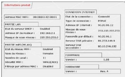 HERCULES HWNR-300 - Pour consulter les informations produit : - 2