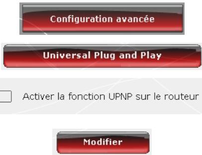 HERCULES HWNR-300 - Pour activer le protocole UPnP: - 1