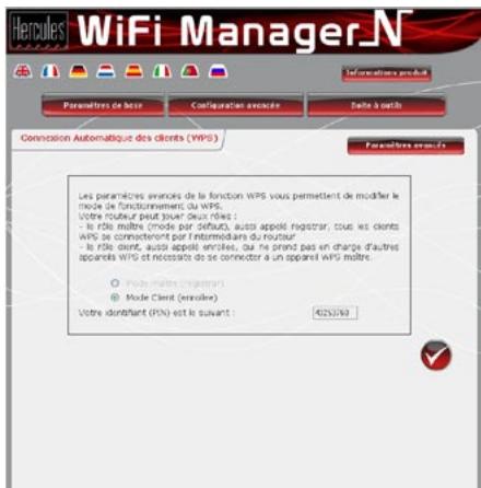 HERCULES HWNR-300 - Se connecter à un réseau en mode client - 2