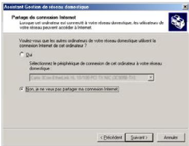 HERCULES HWNR-300 - Windows Me: Utiliser l'Assistant Gestion de réseau domestique dans un réseau de type Infrastructure - 6