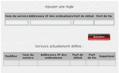 HERCULES HWNR-300 - Pour limiter l'accès d'un ordinateur spécifique à un service Internet (methode de filtrage par adresse IP): - 3