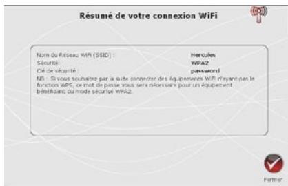 HERCULES HWNR-300 - Si vous souhaitez définir automatiquement la sécurité de votre réseau WiFi - 2