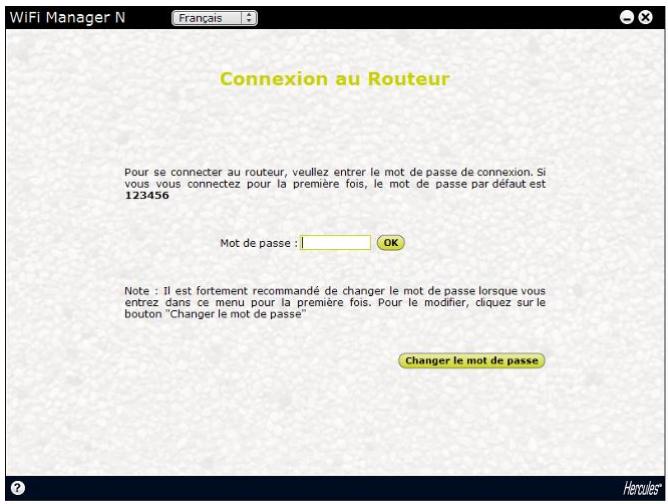 HERCULES HWNRI-300 - Ouvrir les portes du WiFi Manager - 2