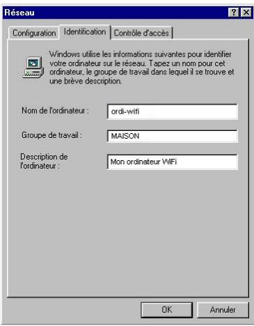 HERCULES HWNU-300 - Windows Me : Modifier le nom d'un groupe de travail - 1
