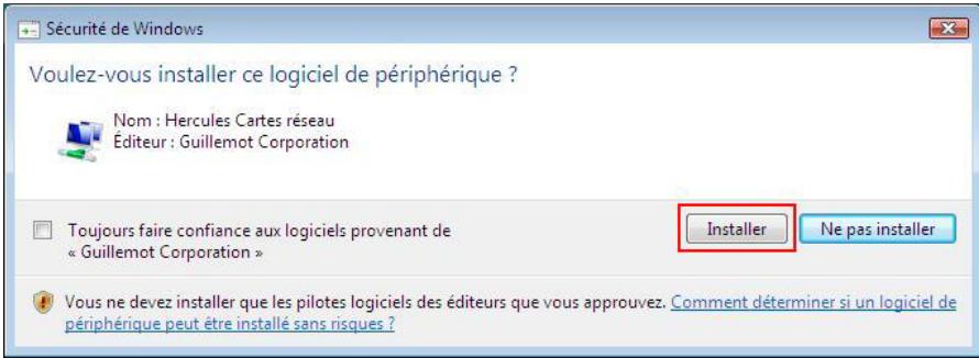 HERCULES HWNU-300 - Sous Windows Vista - 1