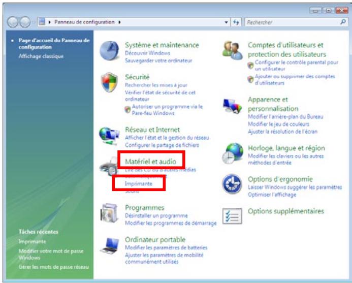 HERCULES HWNU-300 - Sur l'ordinateur connecté à l'imprimante : - 1