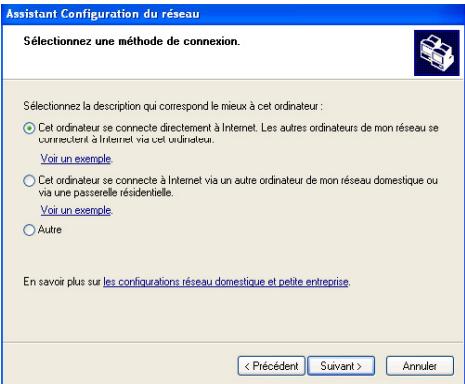 HERCULES HWNU-300 - Sur l'ordinateur équipé du modem ADSL : - 1