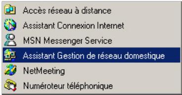 HERCULES HWNU-300 - Windows Me : Utiliser l'Assistant Gestion de réseau domestique dans un réseau de type Ad hoc - 2