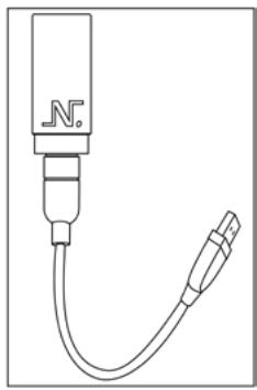 HERCULES HWNU-300 - 2.2.2.Installer l'adaptateur USB avec le cable - 1