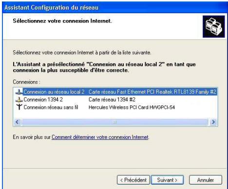 HERCULES HWNUM-300 - Assistant Configuration du réseau - 2