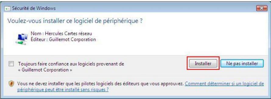 HERCULES HWNUP-150 - Sous Windows Vista/7 - 1