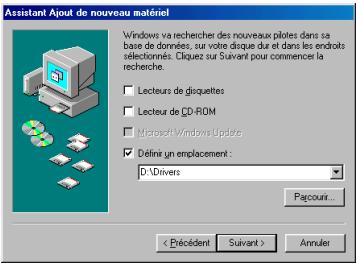HERCULES SMART TV - Installer les pilotes sous Windows 98 SE - 2