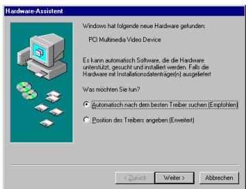 HERCULES SMART TV - Treiberinstallation unter Windows Millennium - 1