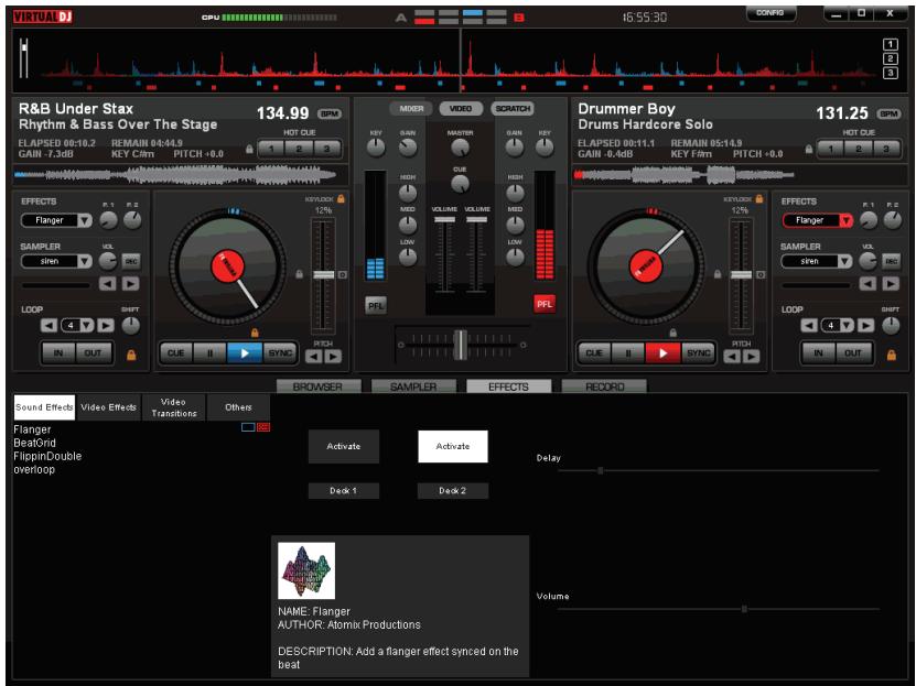 HERCULES VIRTUALDJ DJC MK4 - b) Effets - 2
