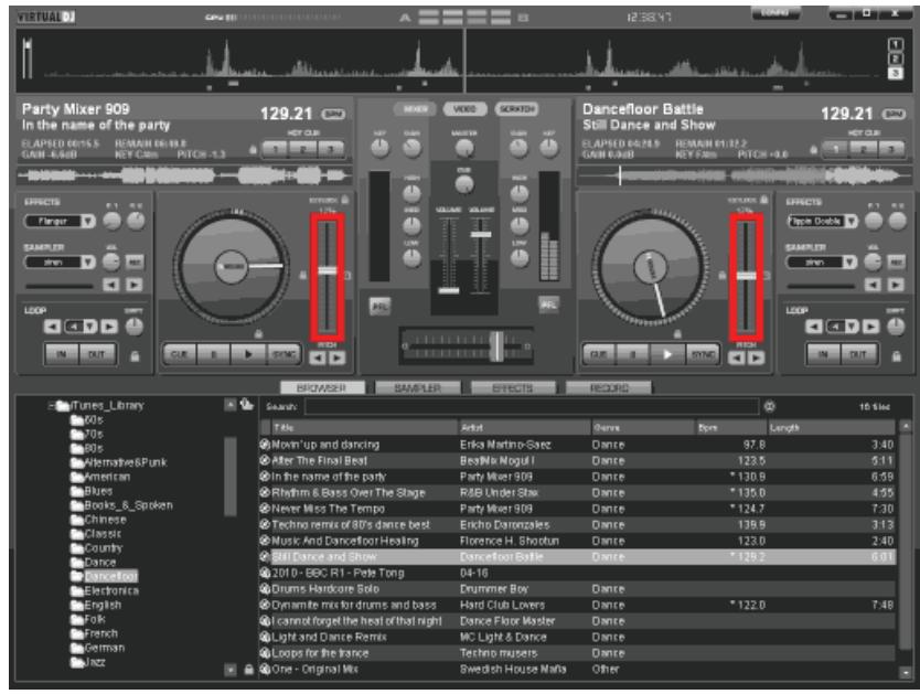 HERCULES VIRTUALDJ DJC MK4 - i) Pitch fader - 2