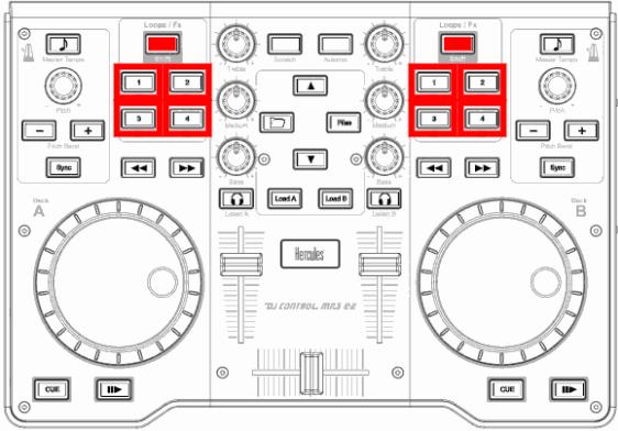HERCULES VIRTUALDJ DJC MP3 E2 - b) Effets - 1