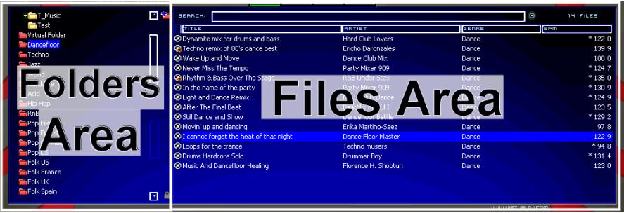 HERCULES VIRTUALDJ DJC MP3 E2 - b) Explorateur - 1
