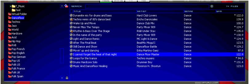 HERCULES VIRTUALDJ DJC MP3 E2 - Explorateur de dossiers et explorateur de fichiers - 1