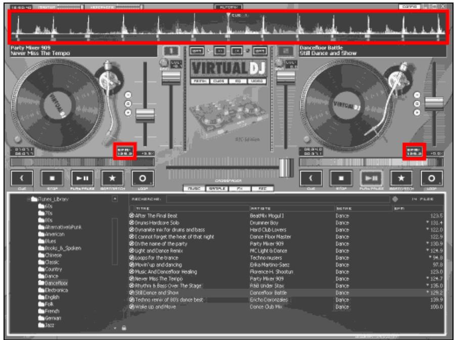 HERCULES VIRTUALDJ DJC MP3 E2 - iv) Action du pitch fader dans VirtualDJ - 1