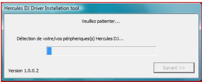 HERCULES DJ CONSOLE 4-MX - 3.1.1.Installation sous Windows 7 / Vista - 3
