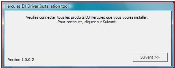 HERCULES DJ CONSOLE 4-MX - 3.1.1.Installation sous Windows 7 / Vista - 2