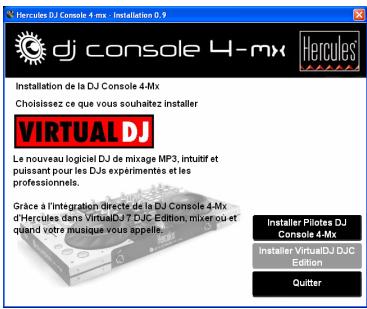 HERCULES DJ CONSOLE 4-MX - 3.1.2.Installation sous Windows XP - 4