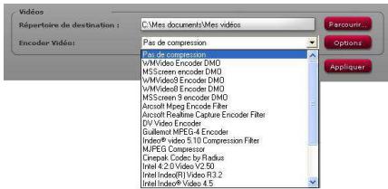 HERCULES DUALPIX HD - Selectionner le format de ses vidEOS - 1