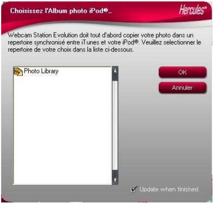 HERCULES DUALPIX HD - Vous souhaitez transférer vos photos/videos sur votre iPod - 2