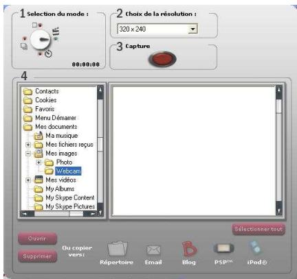 HERCULES DUALPIX HD - 3.3.4.Capturer une série video - 2