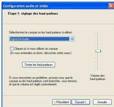 HERCULES DUALPIX HD - Configurer son messenger - 2