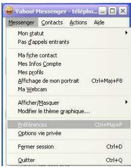 HERCULES DUALPIX HD - Configurer Yahoo Messenger - 1