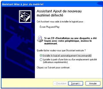 HERCULES PROPHETVIEW 920 PRO DVI - Installer les pilotes sous Windows XP - 2