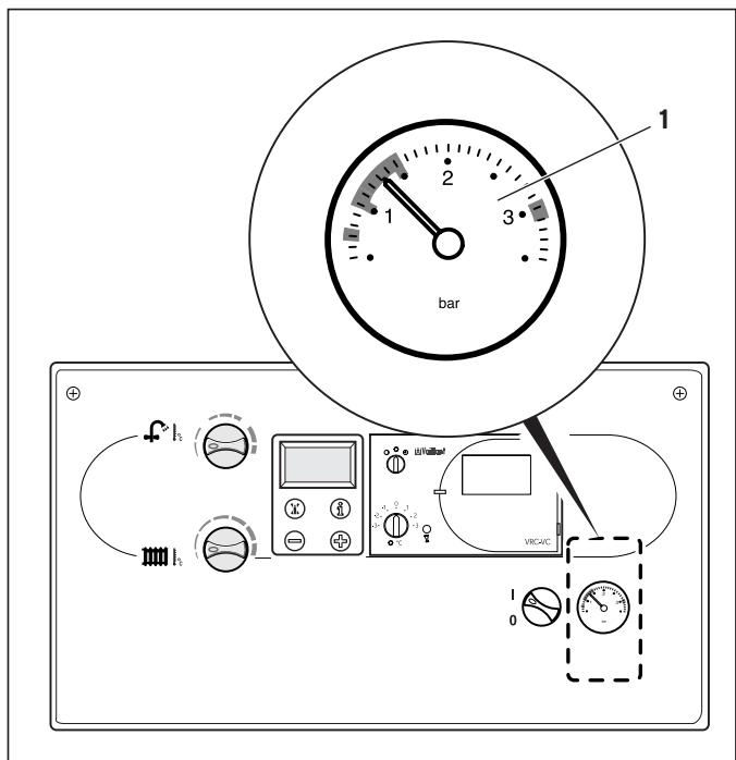 VAILLANT ATMOTOP PLUS - Contrôler le niveau d'eau - 1