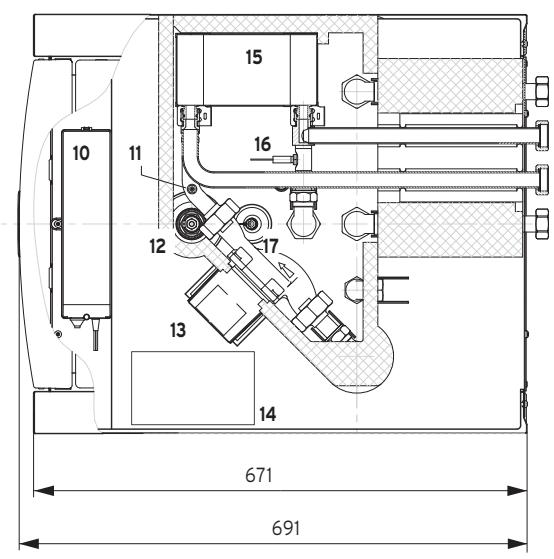 VAILLANT ACTOSTOR - Dimensions de l'appareil et des raccordements - 3