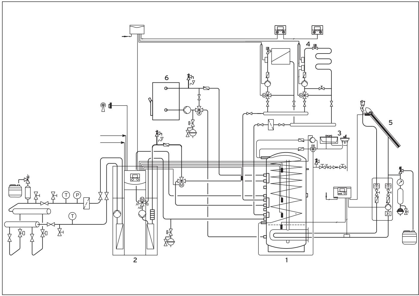 VAILLANT ALLSTOR - Legendede la fig.2.1: - 1
