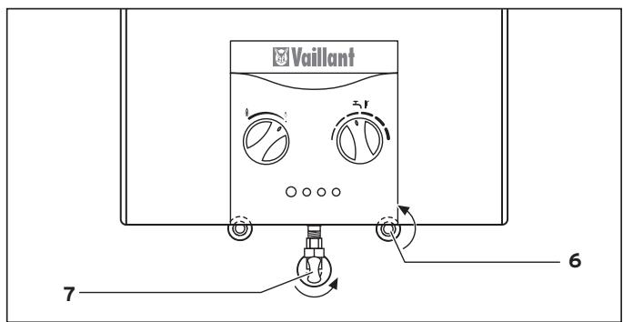 VAILLANT ATMOMAG - Mesures à prendre avant la mise en fonctionnement - 1