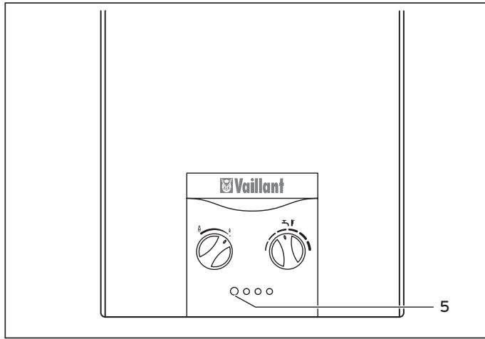 VAILLANT ATMOMAG - Contrôle du fonctionnement de la sécurité de refoulement cheminée - 2