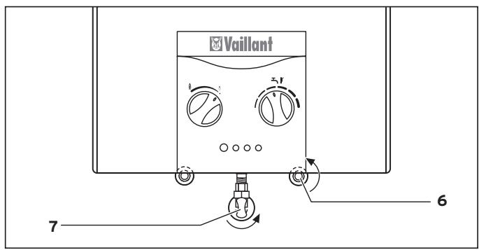 VAILLANT ATMOMAG 11-0-0 GX - Mesures à prendre avant la mise en fonctionnement - 1