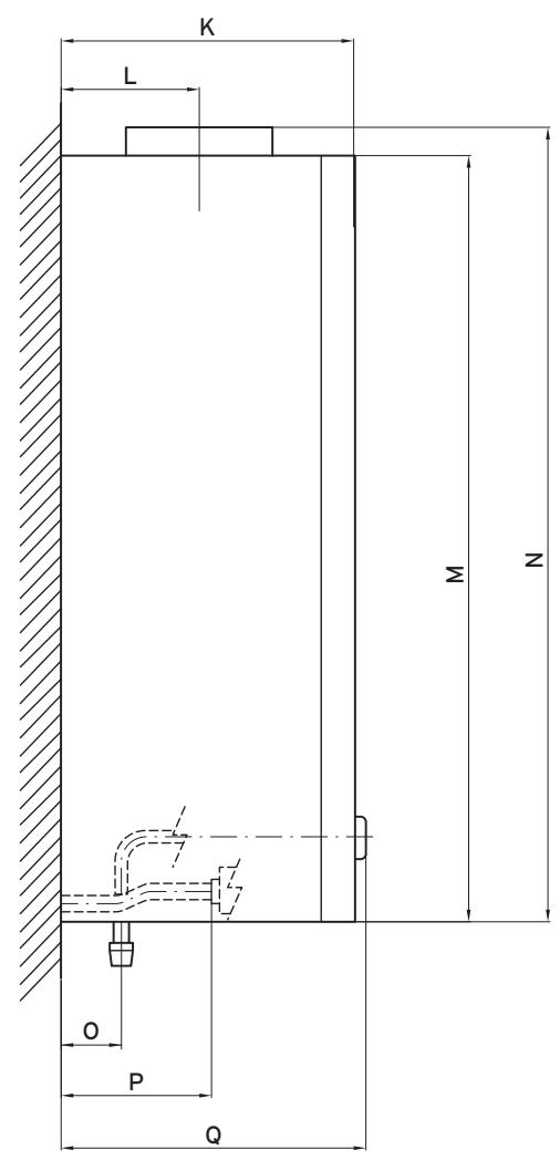 VAILLANT ATMOMAG 11-0-0 GX - Dimensions - 8