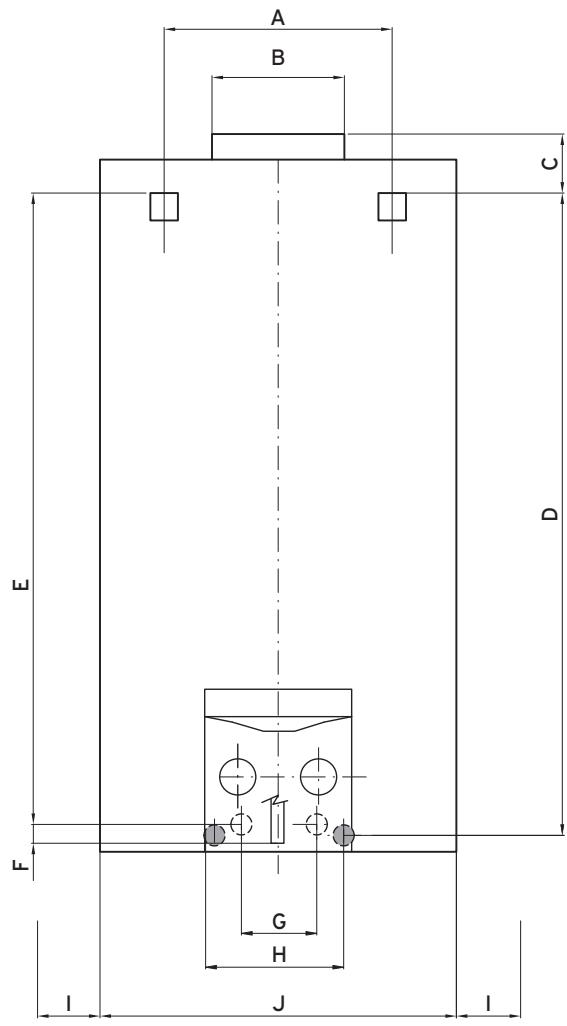 VAILLANT ATMOMAG 11-0-0 GX - Dimensions - 5
